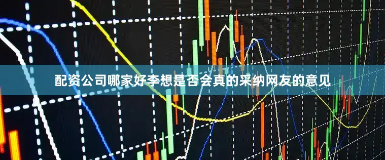 配资公司哪家好李想是否会真的采纳网友的意见