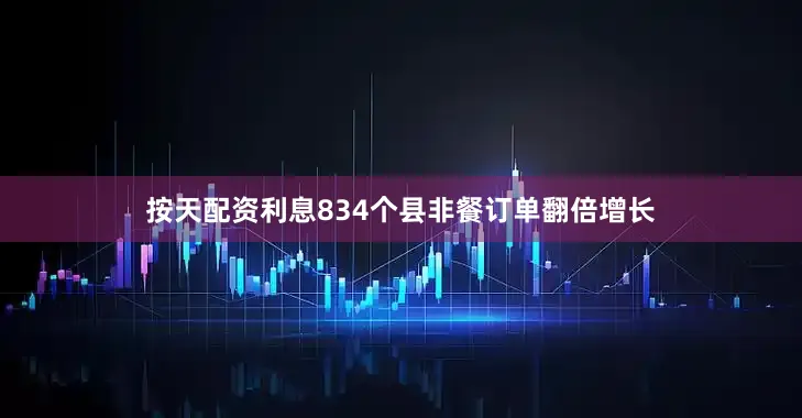 按天配资利息834个县非餐订单翻倍增长